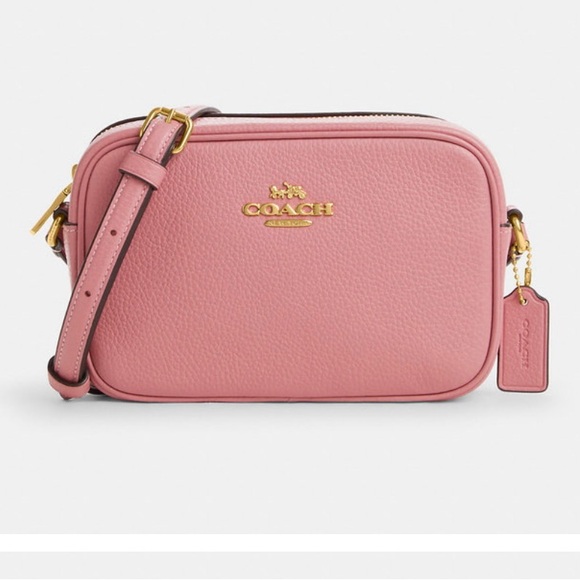 Coach NWT JAMIE  Pink Leather Women's Bag - Picture 3 of 12